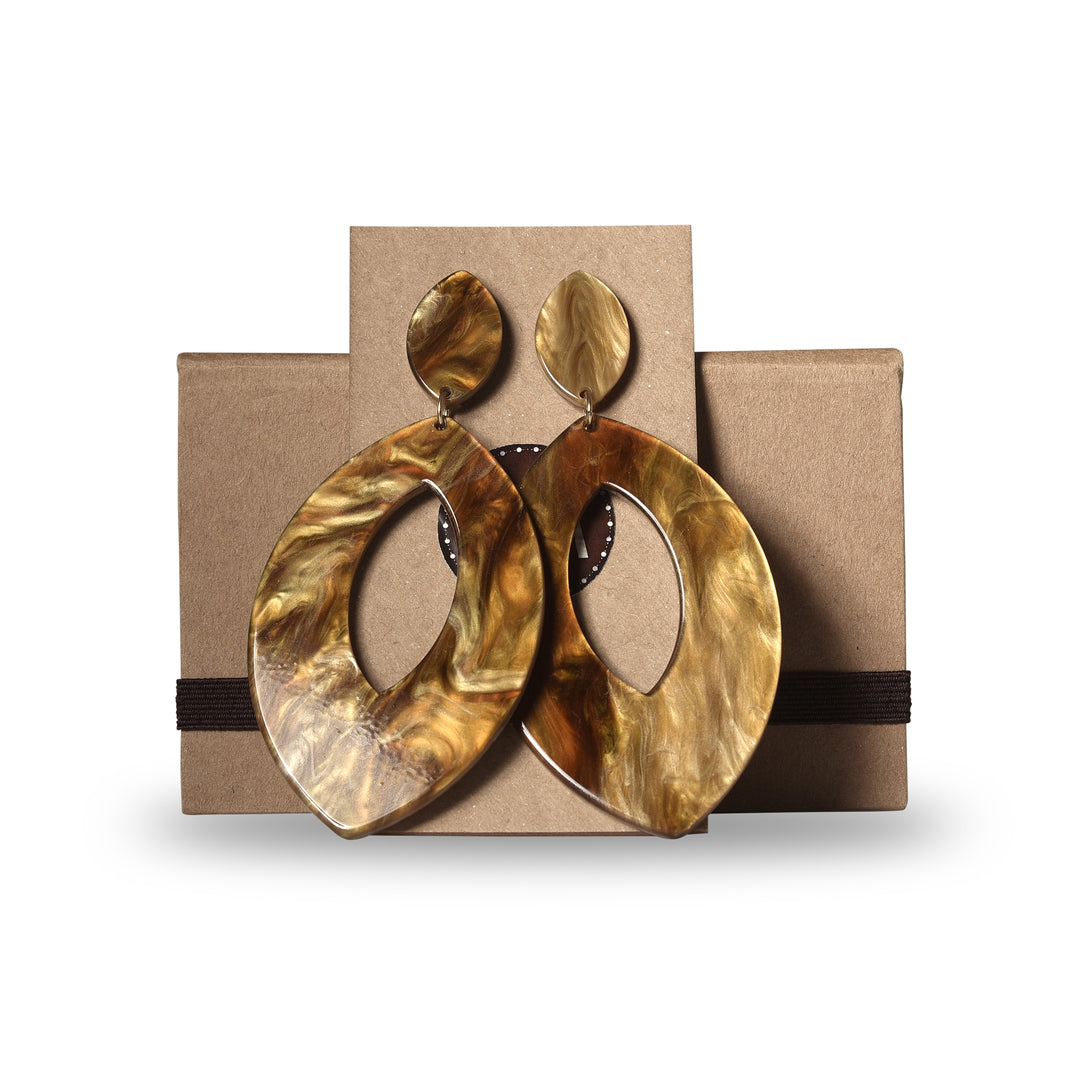 Brincos Caramel Gold