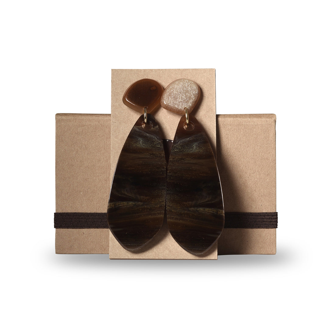 Brincos Maxi Turtle Gold