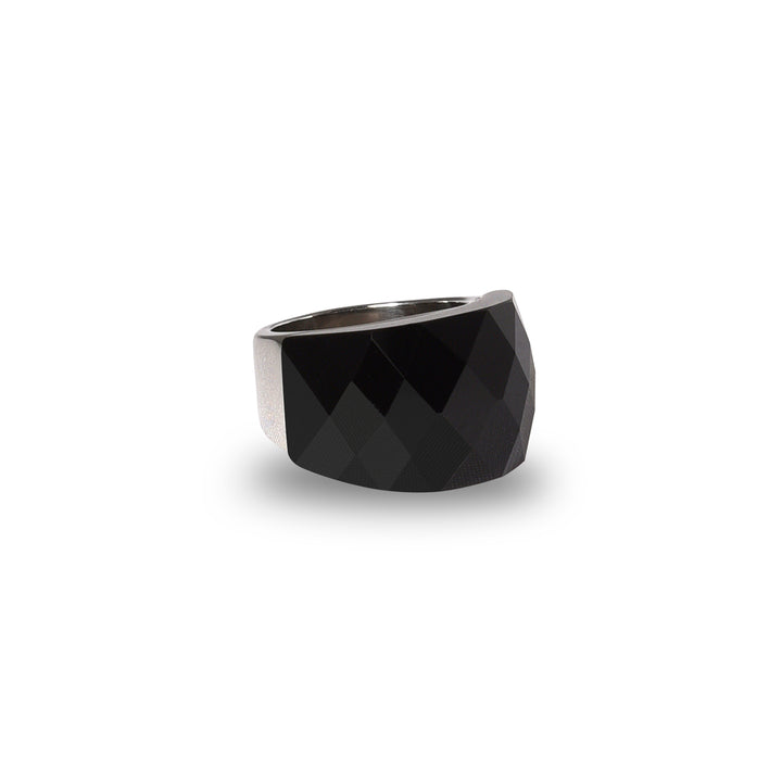 Anel Inspiração Swarovski Black