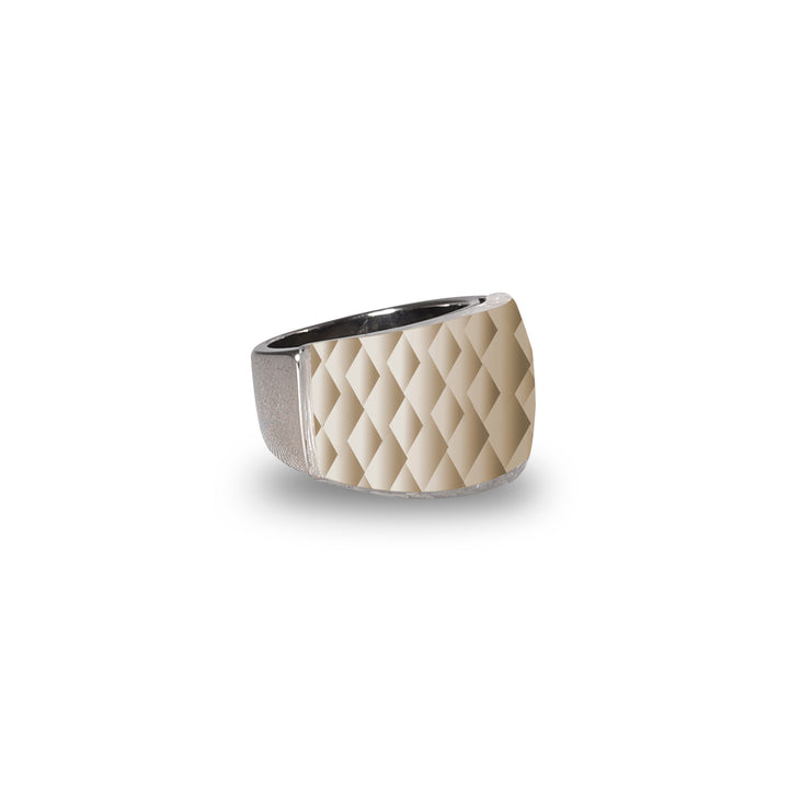 Anel Inspiração Swarovski Gold
