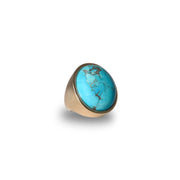 Anel Turquoise Gold