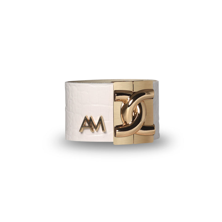 Bracelet Croco White Gold