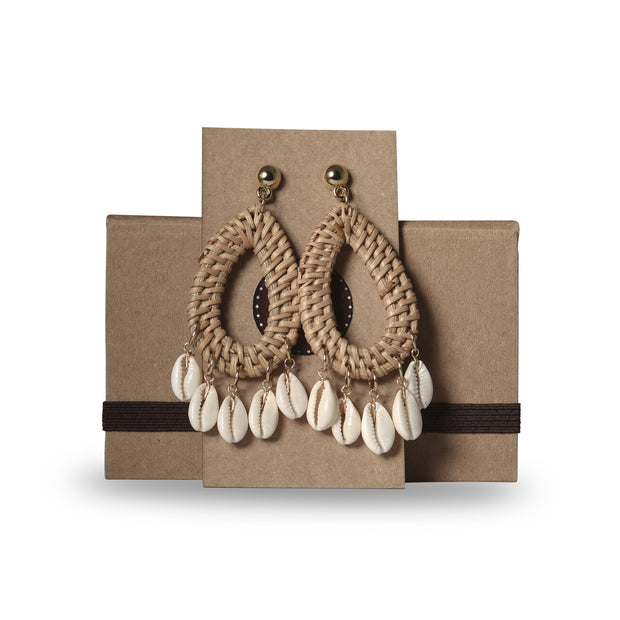 Brincos Rattan