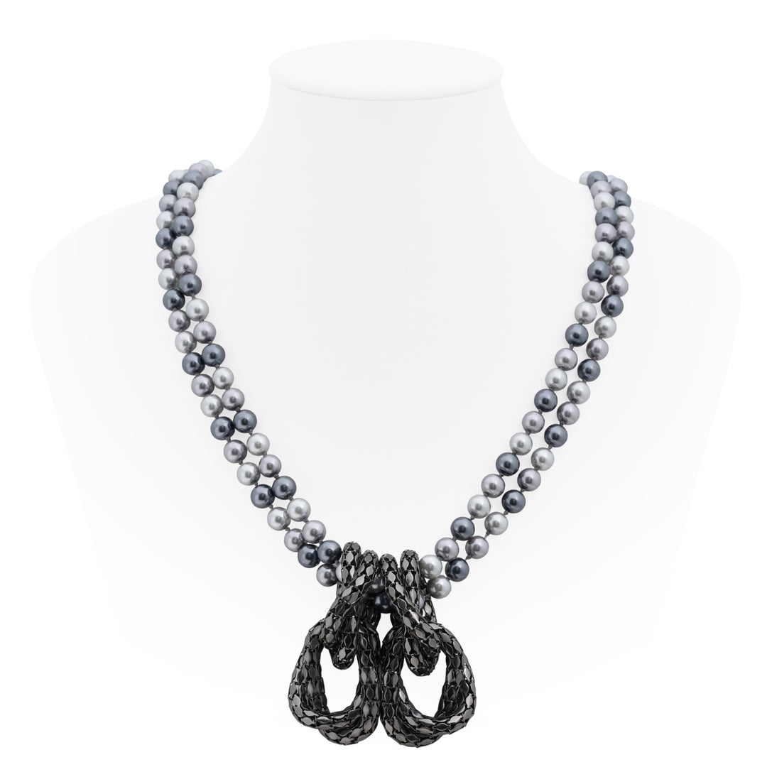 Colar Pérolas Inspiração Dior