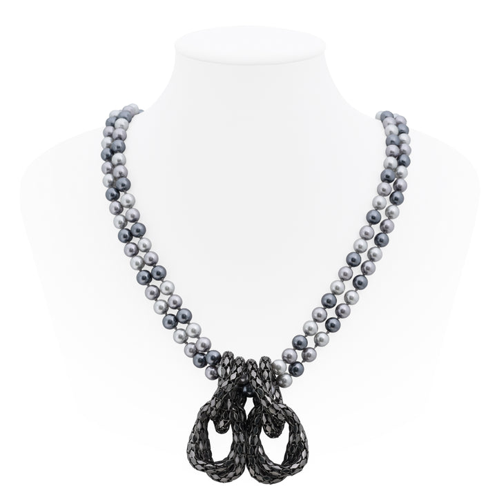 Colar Pérolas Inspiração Dior